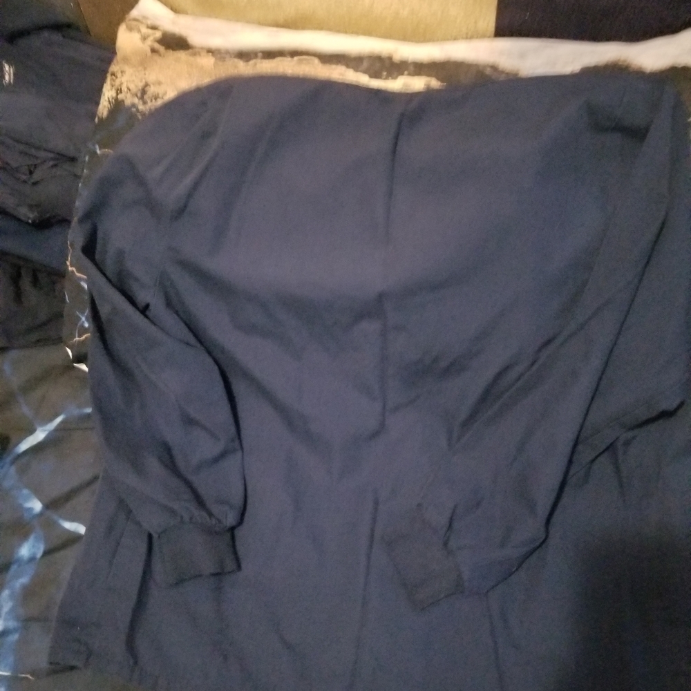 Cherokee Navy blue lab jacket - Picture 2 of 4